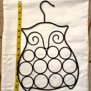 🌼4/$10🌼 Metal Owl Scarf Accessory Organization Closet Wall Hanger